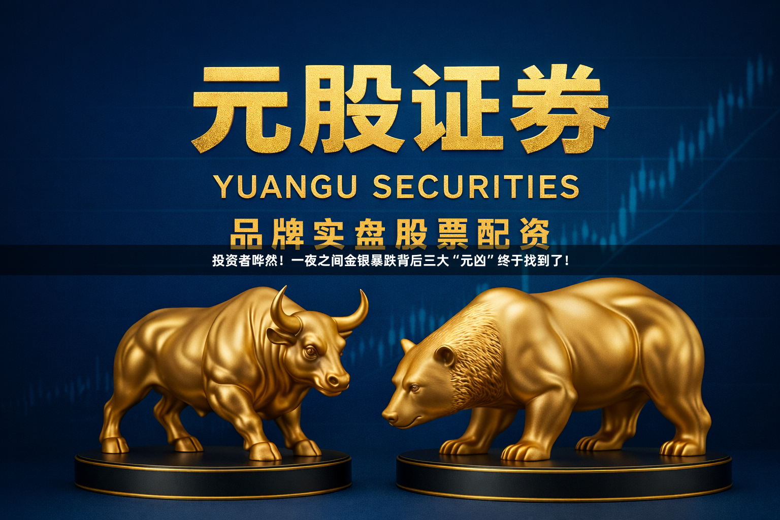 投资者哗然！一夜之间金银暴跌背后三大“元凶”终于找到了！