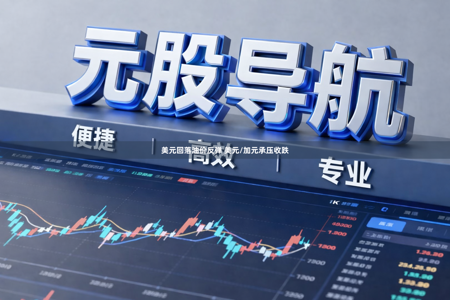美元回落油价反弹 美元/加元承压收跌